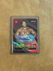 Ron Simmons [Red Autograph] Wrestling Cards 2021 Topps Finest WWE Uncrowned Greatness Prices