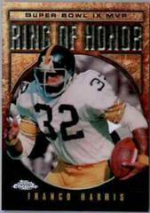 Franco Harris [Refractor] #FH9 Football Cards 2002 Topps Chrome Ring of Honor Prices