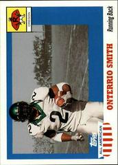 Onterrio Smith #121 Football Cards 2003 Topps All American Prices
