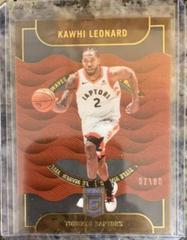 Kawhi Leonard [Gold] #9 Basketball Cards 2022 Panini Donruss Elite Title Waves Prices