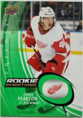 Chase Pearson [Green] #RR-7 Hockey Cards 2022 Upper Deck Trilogy Rookie Renditions Prices