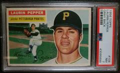 Laurin Pepper [Gray Back] #108 Baseball Cards 1956 Topps Prices