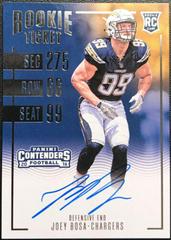 Joey Bosa [Autograph] #324 Football Cards 2016 Panini Contenders Prices
