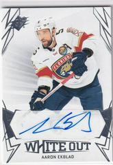 Aaron Ekblad Hockey Cards 2022 SPx White Out Autographs Prices