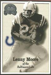 Lenny Moore #25 Football Cards 2000 Fleer Greats of the Game Prices