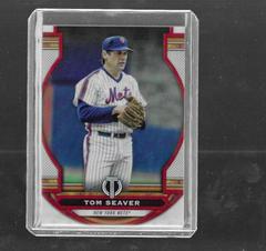 Tom Seaver [Red] Baseball Cards 2023 Topps Tribute Prices