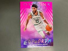 Jayson Tatum [Pink] #1 Basketball Cards 2022 Panini Origins Euphoria Prices
