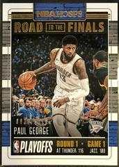 Paul George #7 Basketball Cards 2018 Panini Hoops Road to the Finals Prices