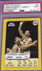 Kareem Abdul Jabbar Perforated #20 Basketball Cards 1985 Jms Game Prices