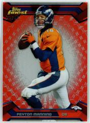 Peyton Manning [Red Refractor] #20 Football Cards 2013 Topps Finest Prices
