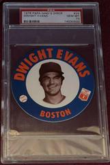 Dwight Evans #24 Baseball Cards 1978 Papa Gino's Discs Prices