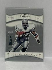 Tyrone Wheatley [Chicago Collection] #68 Football Cards 2001 Panini Donruss Classics Prices