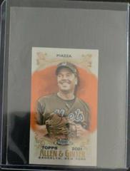 Mike Piazza [Mini Orange Refractor] #3 Baseball Cards 2021 Topps Allen & Ginter Chrome Prices