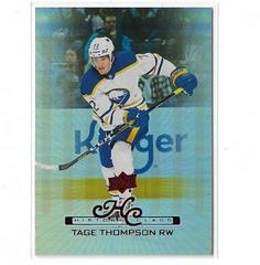 Tage Thompson Hockey Cards 2022 Upper Deck 1999-00 Retro History Class Prices