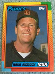 Greg Riddoch #102T Baseball Cards 1990 Topps Traded Prices