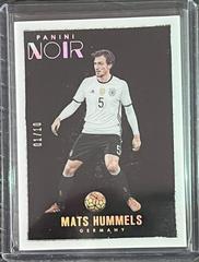 Mats Hummels [Color Gold] Soccer Cards 2016 Panini Noir Prices