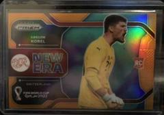 Gregor Kobel [Orange] Soccer Cards 2022 Panini Prizm World Cup New Era Prices