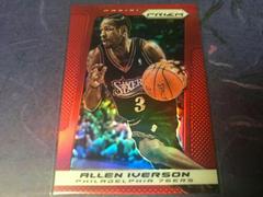 Allen Iverson [Red Prizm] #214 Basketball Cards 2013 Panini Prizm Prices