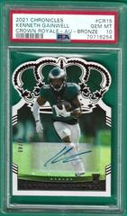 Kenneth Gainwell [Autograph Bronze] #CR-15 Football Cards 2021 Panini Chronicles Crown Royale Prices