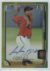 Luis Ysla [Green Refractor] #BCP198 Baseball Cards 2015 Bowman Chrome Prospects Prices