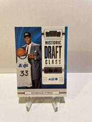 Shaquille O'Neal #1 Basketball Cards 2022 Panini Contenders Historic Draft Class Prices