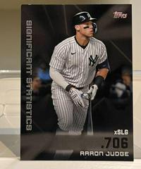 Aaron Judge [Black] #SS-2 Baseball Cards 2023 Topps Significant Statistics Prices