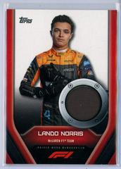 Lando Norris [] #F1RL-LNI Racing Cards 2022 Topps Formula 1 F1 Relics Prices