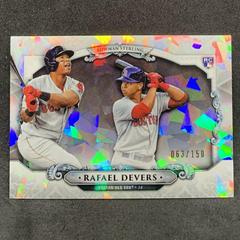 Rafael Devers [Atomic Refractor] #BS-RD Baseball Cards 2018 Bowman Chrome Sterling Continuity Prices