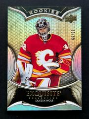 Dustin Wolf [Gold] #R-DW Hockey Cards 2023 Upper Deck Black Diamond Exquisite Collection Rookie Prices