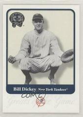 Bill Dickey #96 Baseball Cards 2001 Fleer Greats Prices