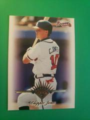 Chipper Jones #201 Baseball Cards 1997 Leaf Prices