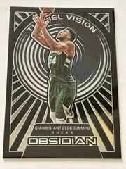 Giannis Antetokounmpo #10 Basketball Cards 2021 Panini Obsidian Tunnel Vision Prices