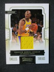 Kareem Abdul-Jabbar Basketball Cards 2009 Panini Classics Prices