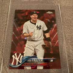 Todd Frazier [Red] #84 Baseball Cards 2018 Topps Chrome Sapphire Prices