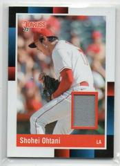 Shohei Ohtani Baseball Cards 2022 Panini Donruss Retro 1988 Materials Prices