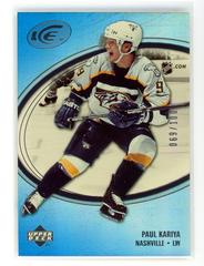 Paul Kariya Hockey Cards 2005 Upper Deck Ice Prices