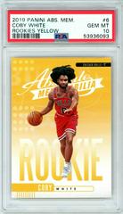 Coby White #6 Basketball Cards 2019 Panini Absolute Memorabilia Rookies Yellow Prices