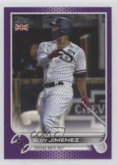 Eloy Jimenez [Purple] #109 Baseball Cards 2022 Topps UK Edition Prices