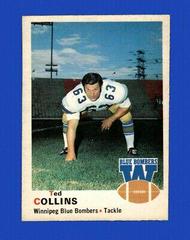 Ted Collins Football Cards 1970 O Pee Chee CFL Prices