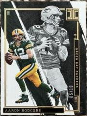 Aaron Rodgers [Gold] #42 Football Cards 2022 Panini Impeccable Prices