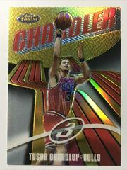 Tyson Chandler Gold Refractor Basketball Cards 2003 Finest Prices