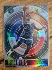 Anthony Edwards [Silver] #15 Basketball Cards 2020 Panini Select Numbers Prices