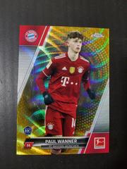 Paul Wanner [Gold Wave Refractor] #46 Soccer Cards 2021 Topps Chrome Bundesliga Prices