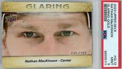 Nathan MacKinnon [Gold] #GL-12 Hockey Cards 2023 Upper Deck Glaring Prices