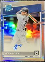 Jake Fraley #RRS-JF Baseball Cards 2020 Panini Donruss Optic Rated Rookies Signatures Prices