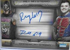 Rey Mysterio, Dominik Mysterio #DA-MF Wrestling Cards 2021 Topps WWE Undisputed Dual Autographs Prices