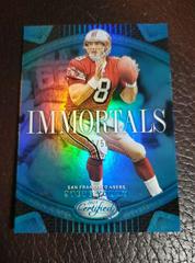 Steve Young [Teal] #I-14 Football Cards 2023 Panini Certified Immortals Prices
