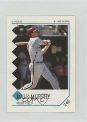 Dale Murphy #246 Baseball Cards 1992 Panini Stickers Prices