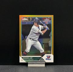 Brooks Lee [Gold] Baseball Cards 2023 Topps Pro Debut Chrome Prices