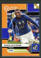Randal Kolo Muani [Orange] #19 Soccer Cards 2022 Panini Donruss The Rookies Prices